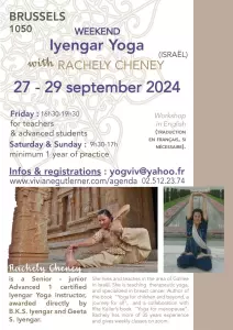 IYENGAR Yoga avec Rachely Cheney