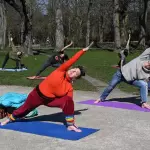 Hatha Iyengar Yoga Sunday morning workshop with Viviane