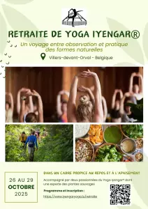 Retraite de Yoga Iyengar en Gaume