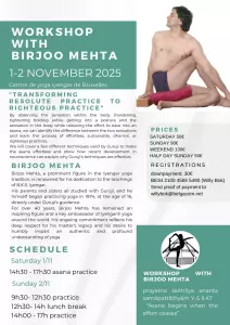 Workshop with Birjoo Mehta