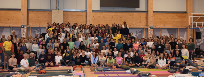 2025 images from the Convention with Abhijata Iyengar