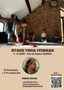 IYENGAR YOGA SUMMER COURSE (ENG): Deepening & Stillness in the Lot (France)