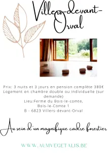 Stage de printemps à Orval